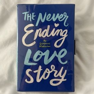 KATE SPADE BOOK CLUTCH NOVELTY HANDBAG